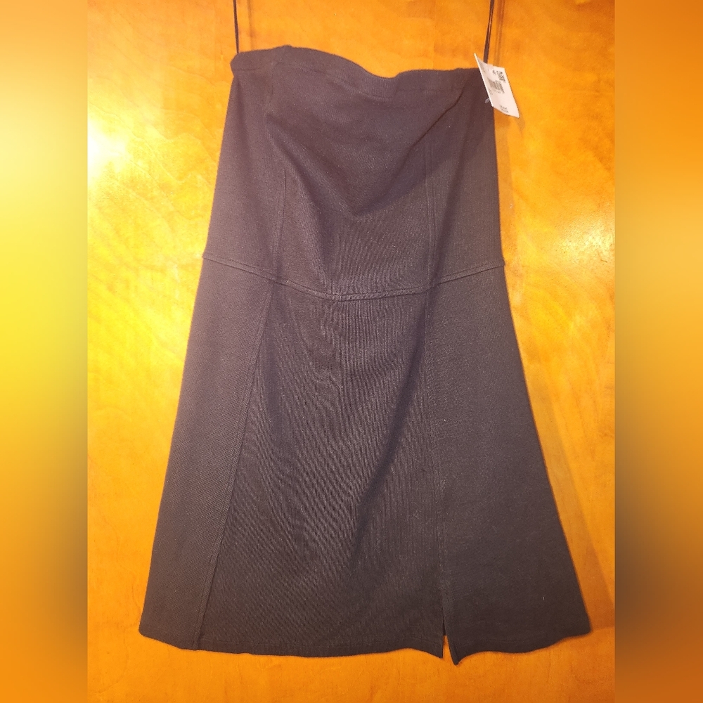 NWT Small American Eagle Black Tube Dress Skort, Ribbed, Athleisure, Tennis
